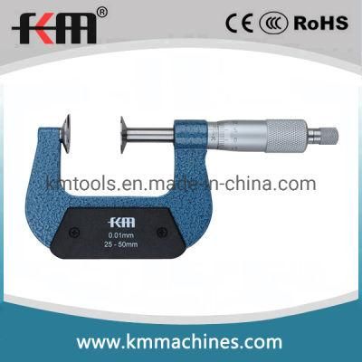25-50mmx0.01mm Disk Micrometer Quality Measuring Tools Professional Suapplier