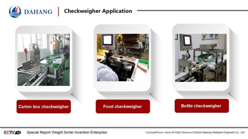 IP 65 Waterproof Check Weigher Machine