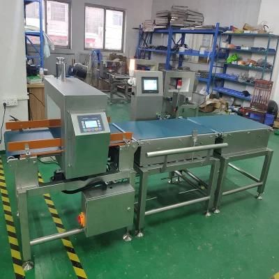 Check Weigher with Rejector System Conveyor Belt Metal Detector