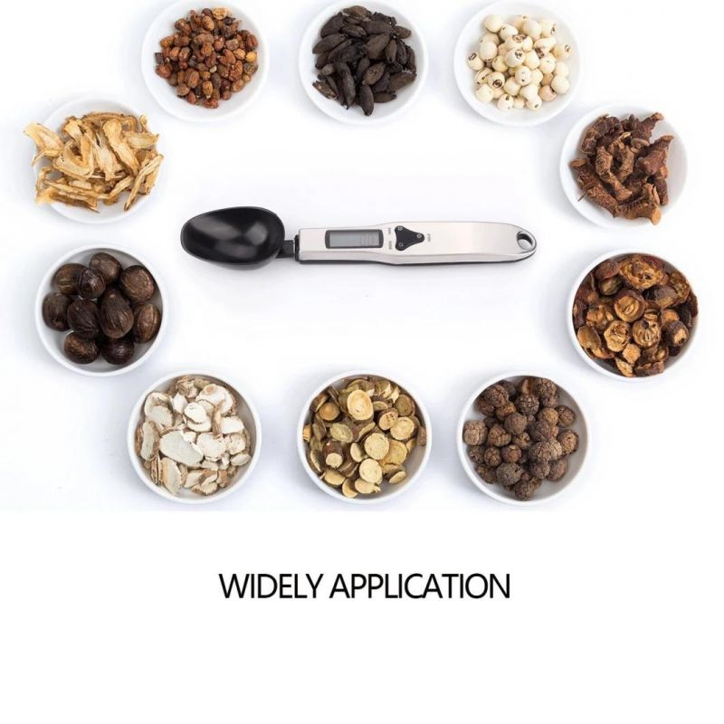 New Arrival Fashion Stainless Steel 500g/0.1g LCD Digital Spoon Scale