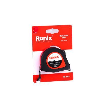 Ronix Measuring Tool Model Rh-9030 Portable Magnetic Hook Double Printing 3m Measuring Tape