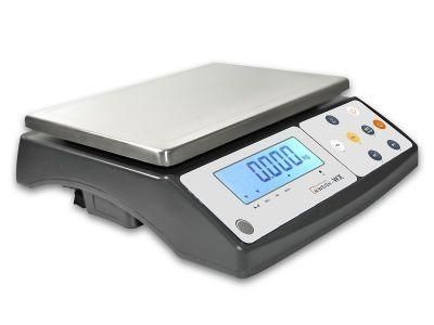 Wx 30kg LCD Digital Electric Table Weight Scale with Large Pan