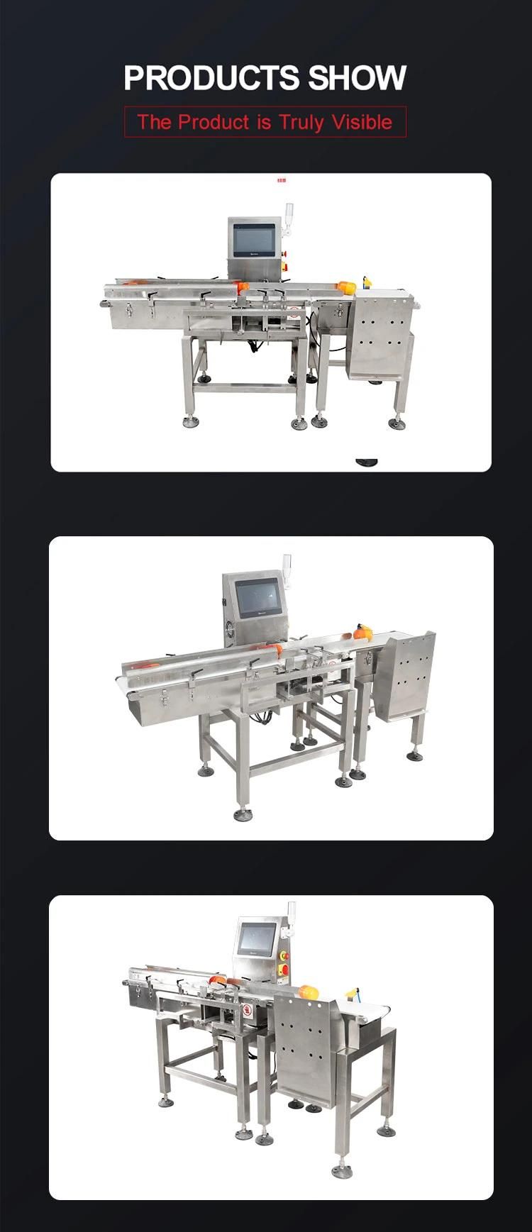 Food Cosmetics and Pharmaceutical Packaging High Speed Check Weigher Checkweigher