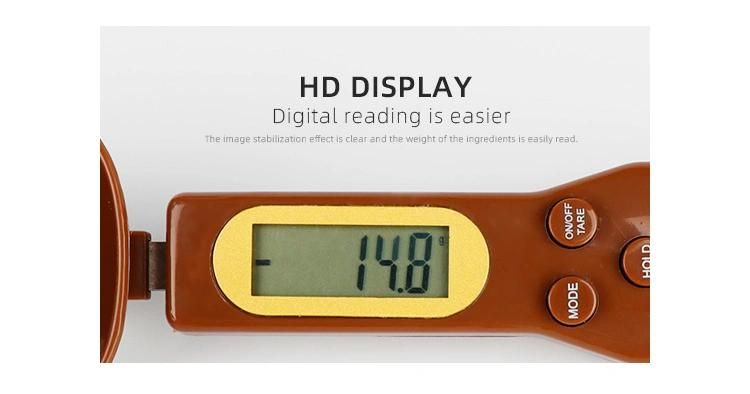 New Design Amazon Hotselling Digital Spoon Scale 500g 0.01g