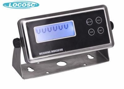 China Professional Digital Waterproof Portable ABS LCD Indicator Weighing for Scale