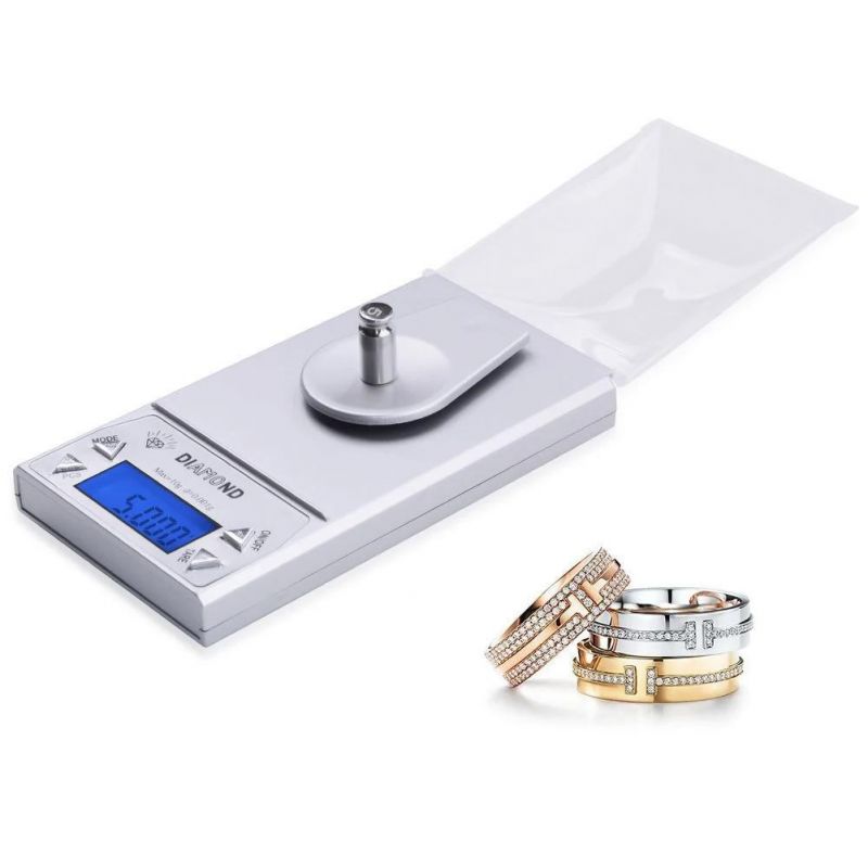 10g/0.001g High Precision Digital Jewelry Scales for Weighting Gold Pearl Diamond