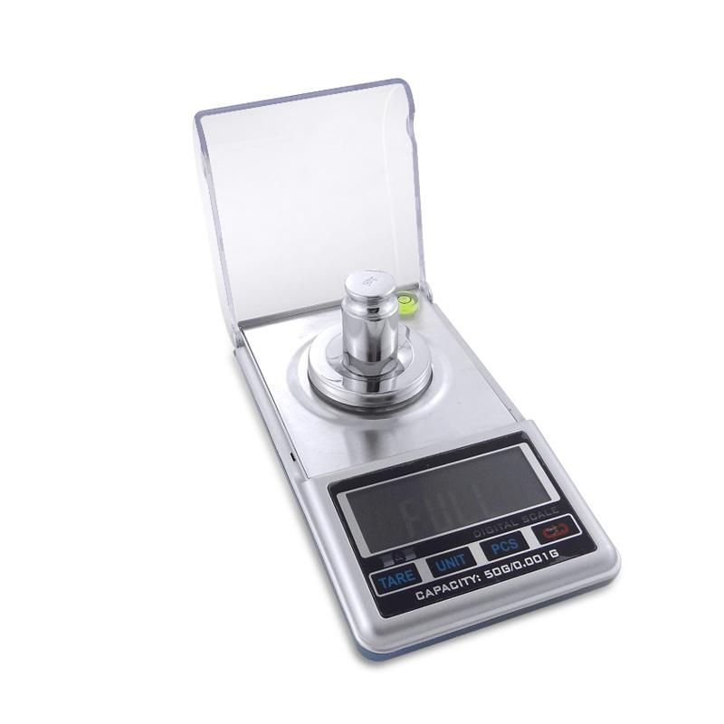 Hostweigh Hot Selling 50g/0.001g Digital Jewelry Carat Scale Digital Pocket High Precsion Electronic Scale