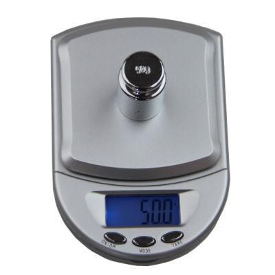 100/500g Digital Jewelry Gold Balance Weight Gram LCD Display Mini Pocket Scale