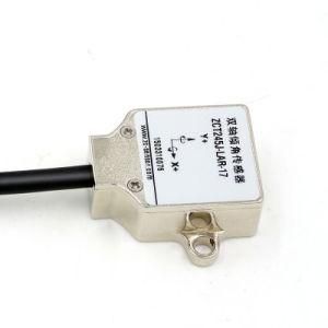 Zct245j-Lar-17 Low Cost Dual Axis Digital Inclinometer Sensor RS232/RS485/Ttl Output IP67 Tilt Angle Sensor