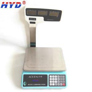High Accuracy Dual Power Counting Pricing Table Scale