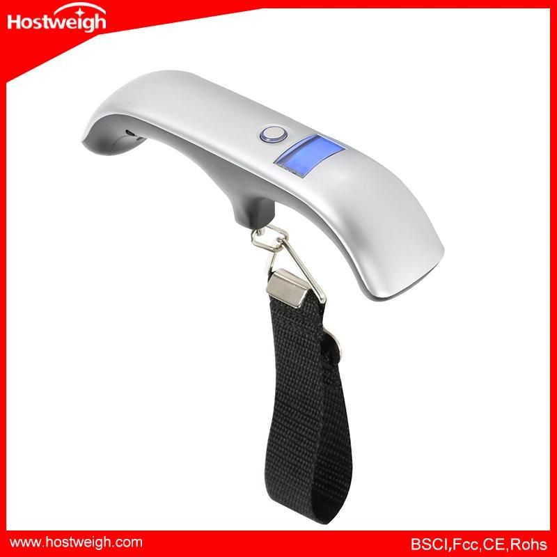 50kg 10g Portable LCD Electronic Hanging Digital Luggage Scale
