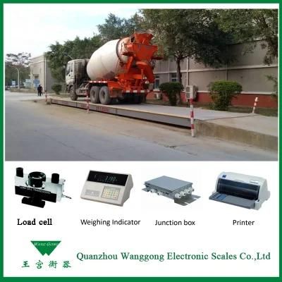 100 Ton 120 Ton Truck Pitless Type Truck Scale Manufacturer