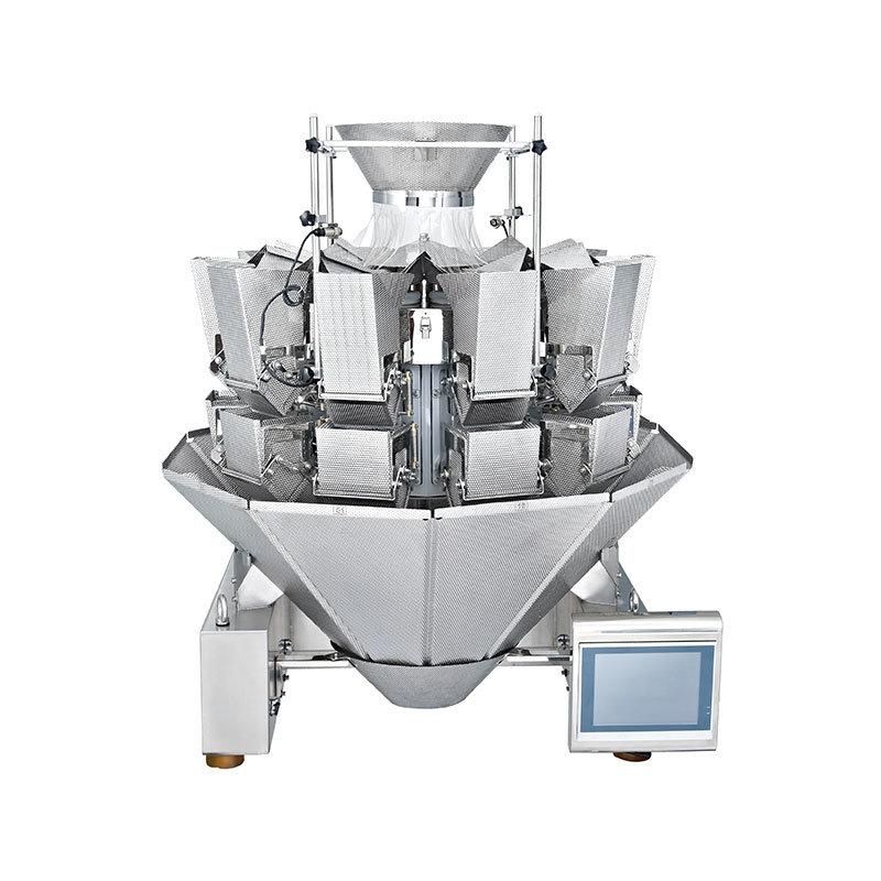 Quantitative Multihead Weigher for Weighing Frozen Food with High Efficiency