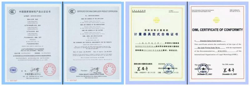 Good Quality Contact to Computer Heavy Durty Body Dual LED Display Supermarket Label Printing Barcode Scale