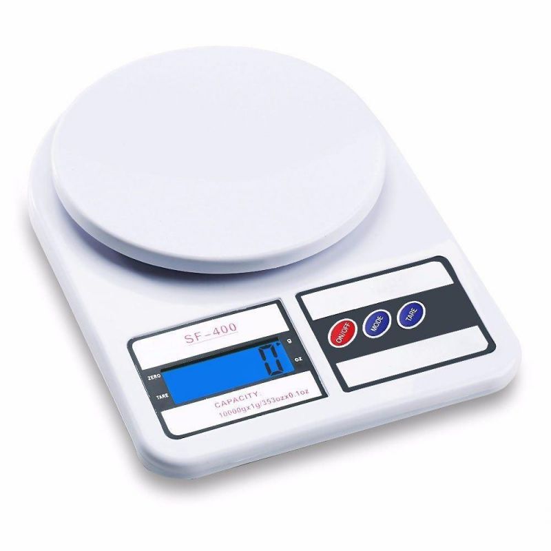 10kg/1g Sf-400 Digital LCD Display Kitchen Electronic Scales