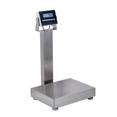 30kg 60kg 300kg 500kg Waterproof Stainless Steel Platform Bench Weighing Scale