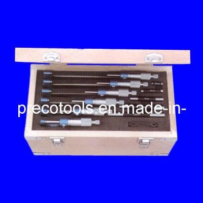 High Quality Outside Micrometers Set (0-75, 0-100, 0-150, 0-200mm)