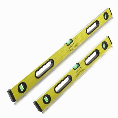 Aluminum Alloy Hand Tool Magnetic Spirit Level with Metric Ruler