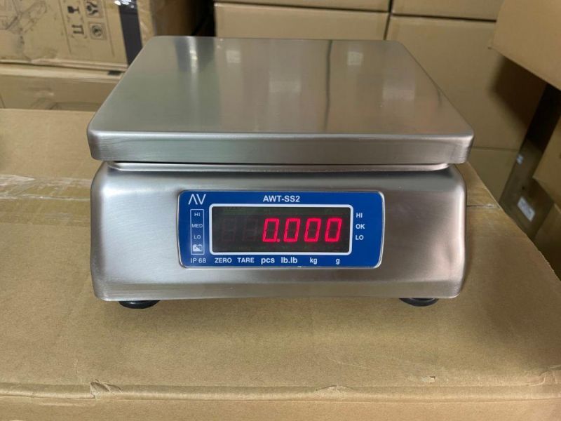 Waterproof Digital Scales LED IP68 electronic Scales Stainless Steel