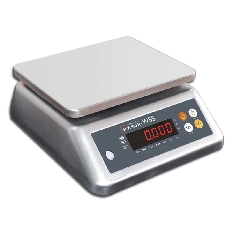 Wss Electronic 3 Kg Washdown Seafood Food Meat Processing Waterproof Scale