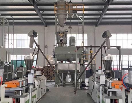 PVC Mixer Chemical Mixer High Speed Mixer Rubber Mixer with Pneumatic Conveying System Vacuum Conveyor Dosing System Weighing System