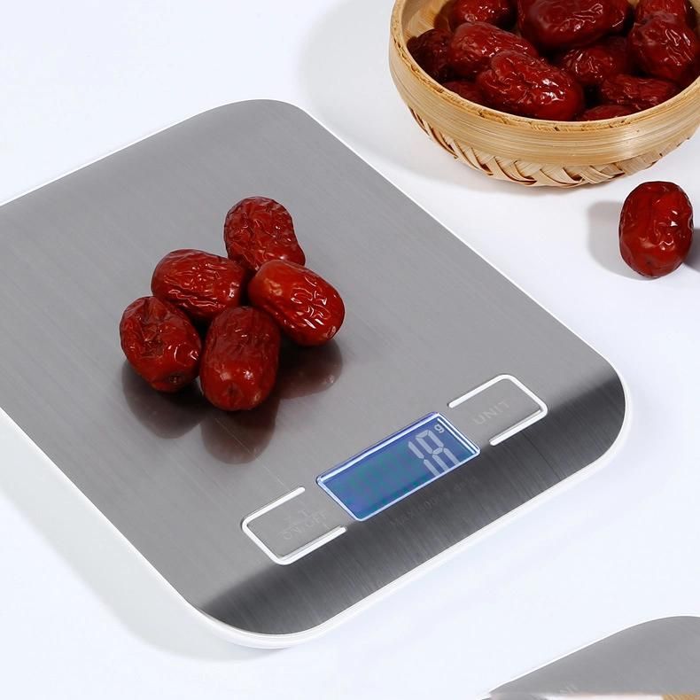 Stainless Steel Kitchen Scales 5kgs/1g 3kgs/1g PT-238