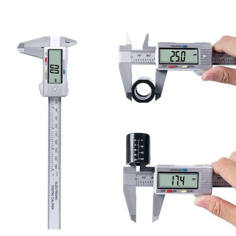 Digital Caliper Vernier Micrometer Electronic Ruler Gauge Meter 150mm 6inch New