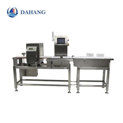 Checkweigher with Metal Detector for Food and Seafood Detecting