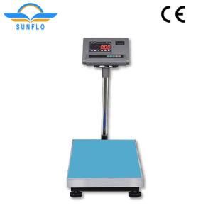 Electronic Touch Screen Platform Scale Barcode Label Printing Bench Scale