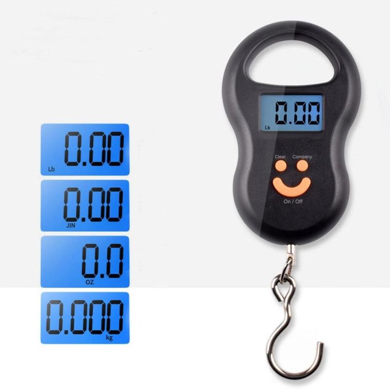 Hot Popular Large Capacity Digital Luggage Scale 110lbs Hanging Baggage Scale Hanging Digital Weighing Scale