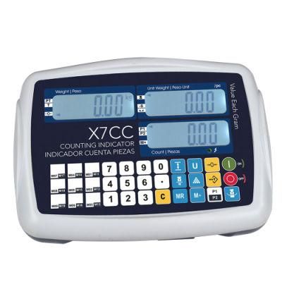 X7cc IP54 Electronic Piece Counting Weight Indicators for Scales