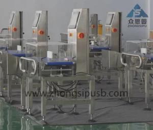 Automatic Conveyor Weight Online Check Weigher Machine