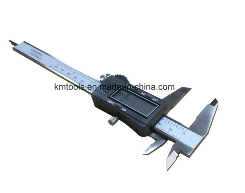 0-150mm/0-6′′ Large LCD Fraction Digital Display Caliper