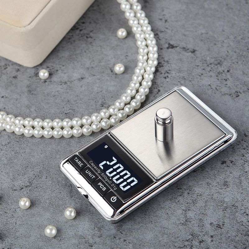 New Deaign Portable Jewelry Weighing Scale with LCD Display