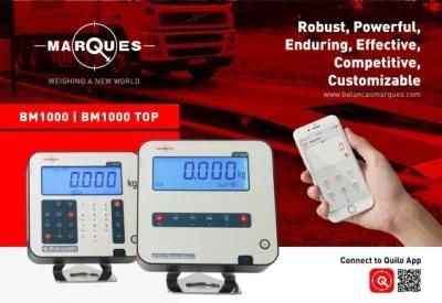 OIML Approved Weighing Indicator Connect with Two Platforms Used for Platform Scale, Weighbridge