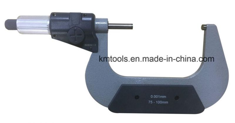 75-100mm/3-4′ ′ Digital Outside Micrometer Carbide Measuring Face Measuring Tool