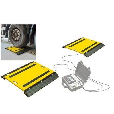 30t Movable Weighing Axle Pad Portable Weighbridge