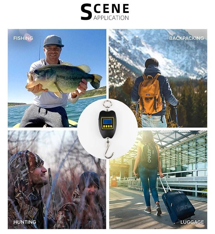 New Design Digital Portable Luggage Scale Hanging Scale for Suitcase