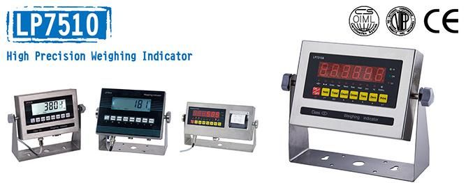 RS232 RS485 Electronic Platform Scale LCD Digital Display Electric Weighing Indicator