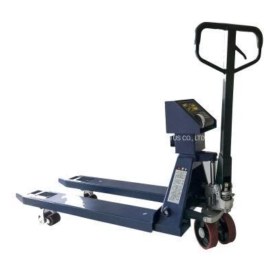 Simei Digital Hand Forklift with Precision Weighing- Pallet Truck Scale
