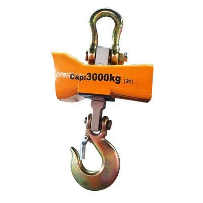40 3000 Kg 5t Hanging Hook Crane Weighing Scale Digital