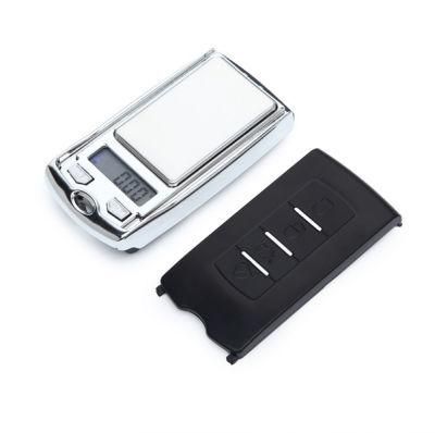 100g/0.01g LCD Display Digital Keychain Design Pocket Jewelry ABS Plastic Digital Weight Scale