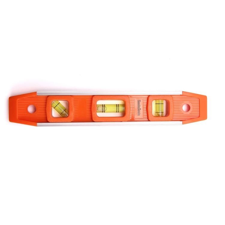 Wholesale New Type 3 Torpedo Spirit Level 230mm Small Magnetic Spirit Level with Three Bubbles