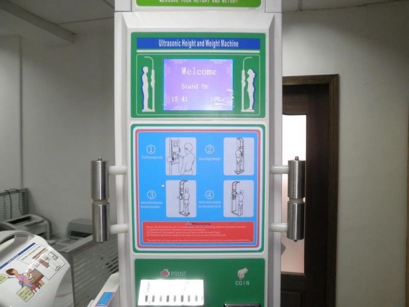 Coin-Operated Multifunctional Body Scale with Touch Screen (TR-BS900)