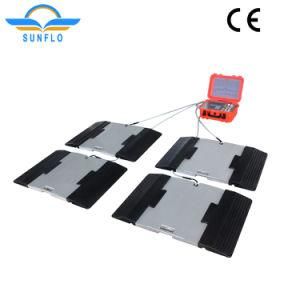 Wheel Weigher Pads Floor Lift for Car Vehicle Weighing 4 Pads