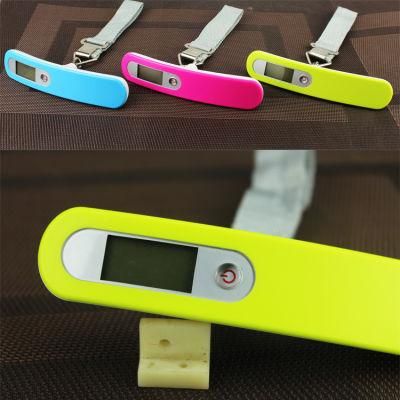 50kg with LCD Backlit Portable Travel Use Luggage Fishing Hanging Scale
