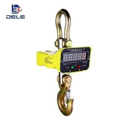 10ton Portable Hanging Crane Scales with Alloy Hook