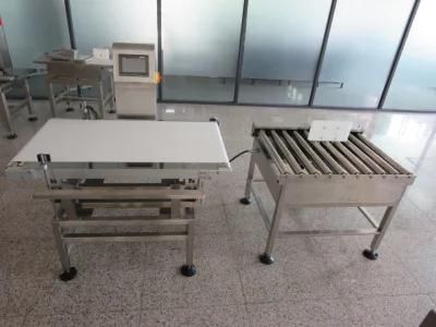 High Accuracy Food Bags Check Weigher/Food Package Conveyor Weight Checker
