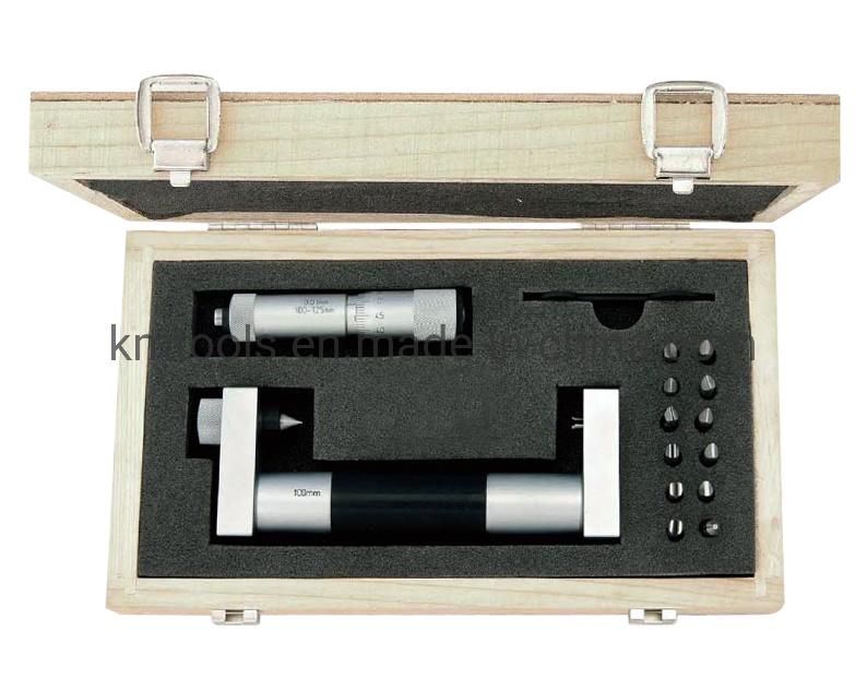 100-125mm Inside Micrometer with Interchangeable Anvils