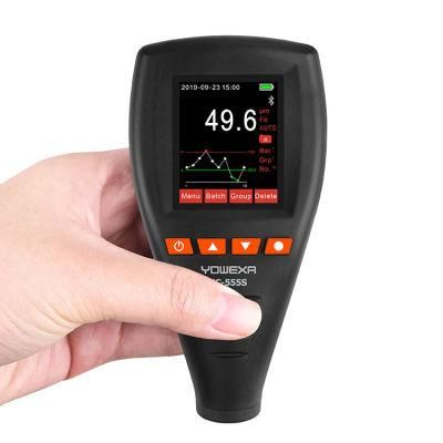 Ec-555s High-Precision Colorful Screen Coating Thickness Gauge Meter
